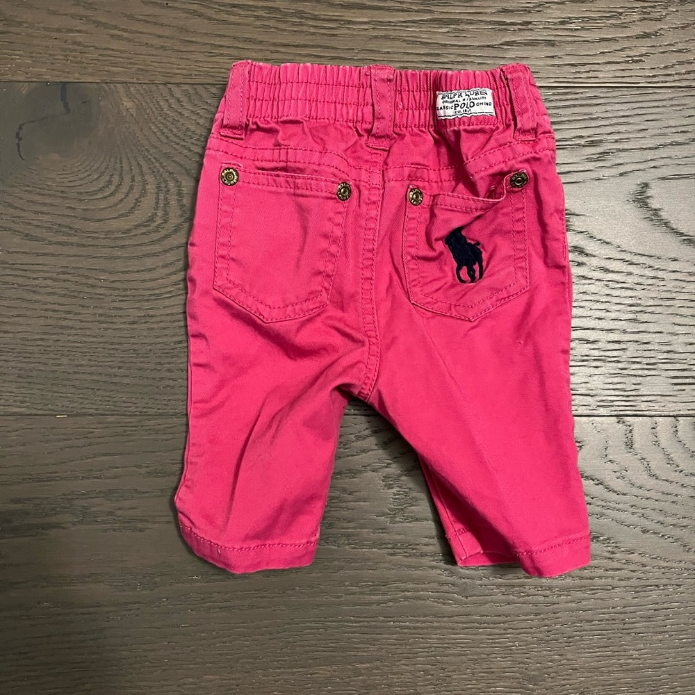 Ralph Lauren baby girl pants 3M NWT